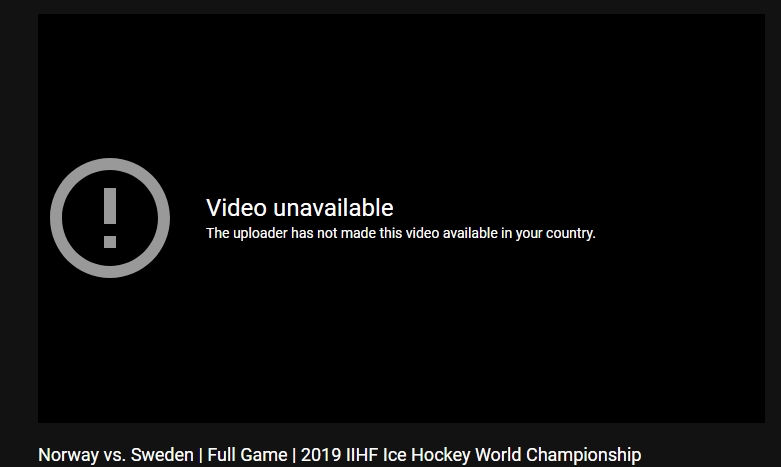 Hockey VM 2019 på nätet