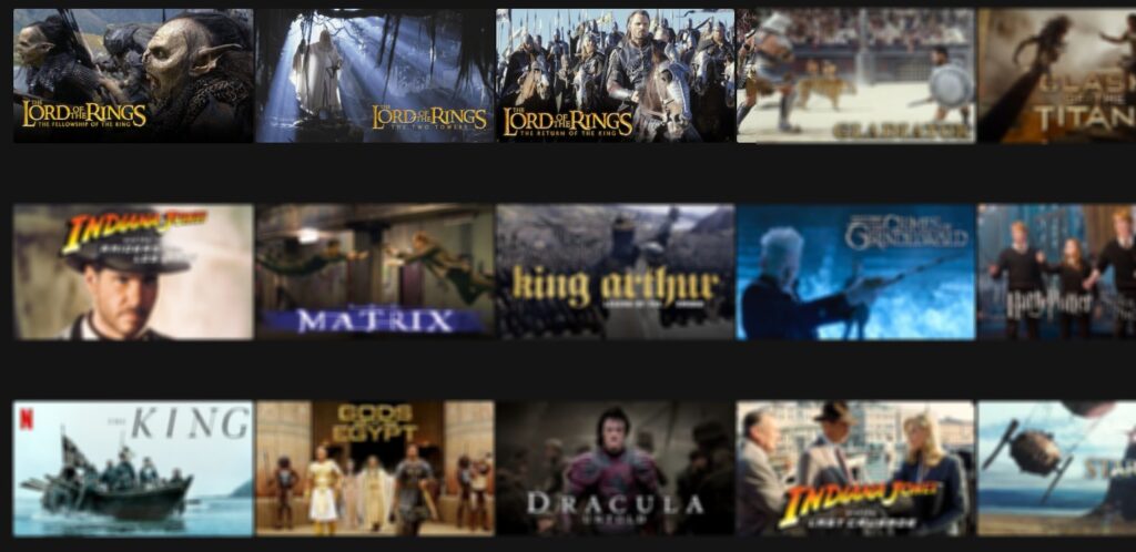 The Lord of the RIngs på Netflix